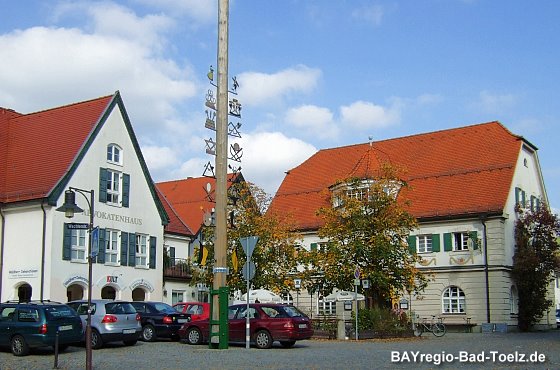 Maibaum in Bad Tölz