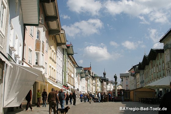 Fußgängerzone in Bad Tölz